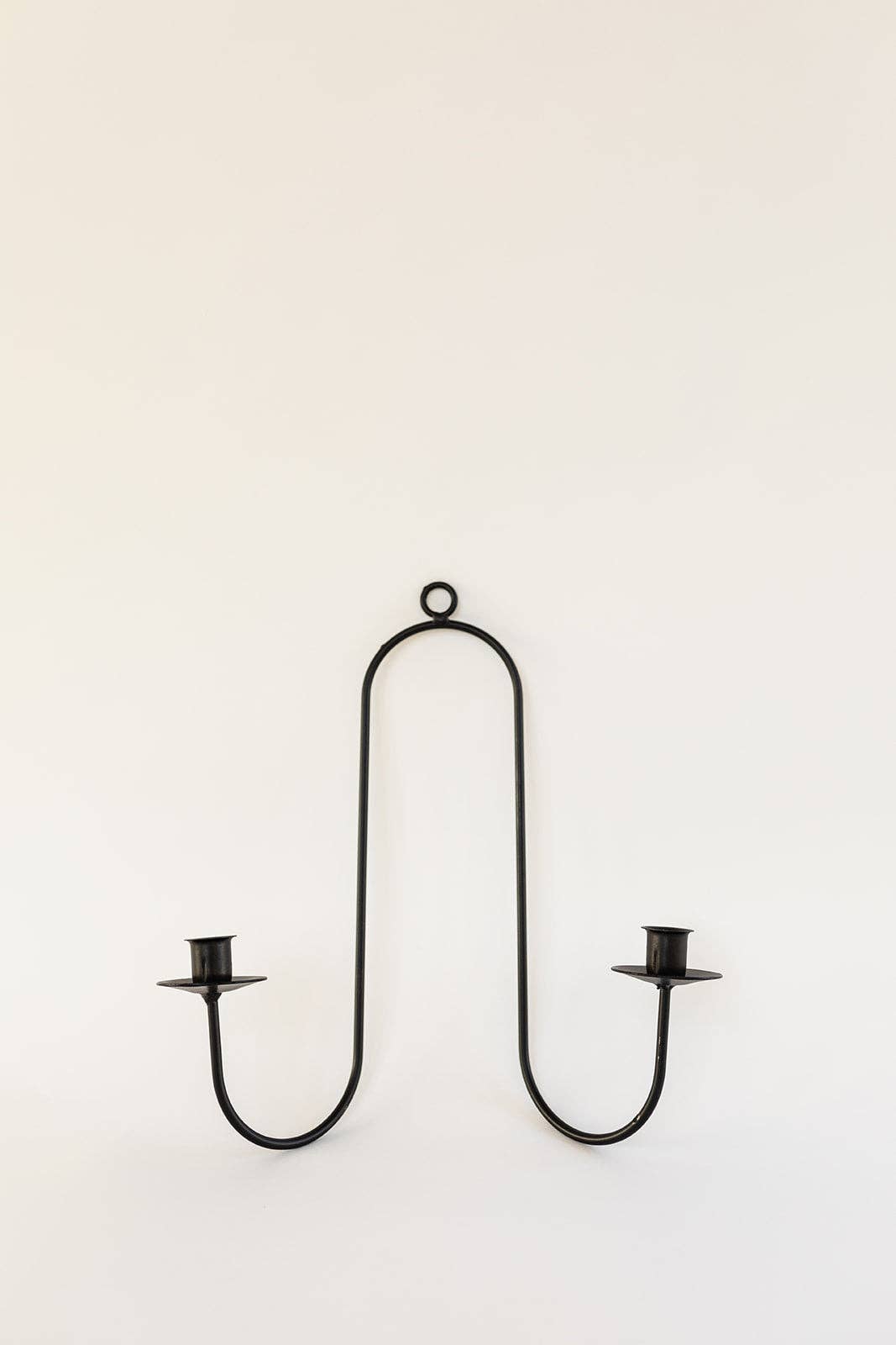 Double Candle Wall Sconce