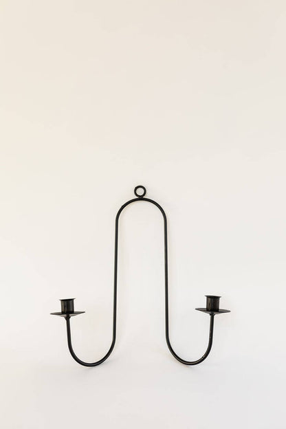Double Candle Wall Sconce