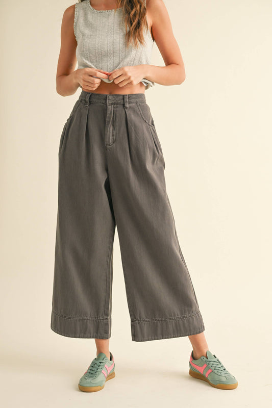 Pleated Trousers | Brown