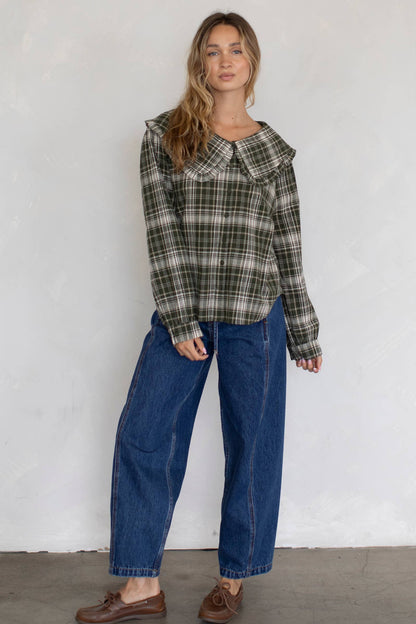 Ren Top: Hunter Green / S