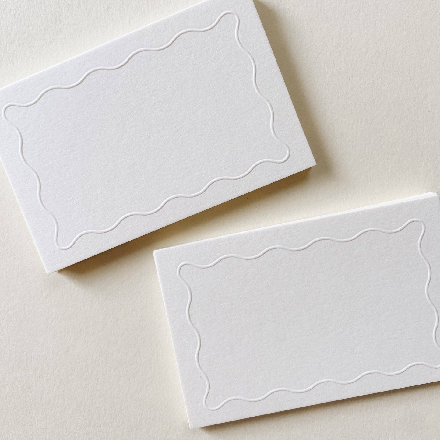 Squiggle Place Cards | Set of 12
