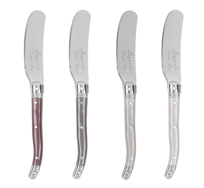 French Home 4 Piece Laguiole Spreader Set - Warm Spice