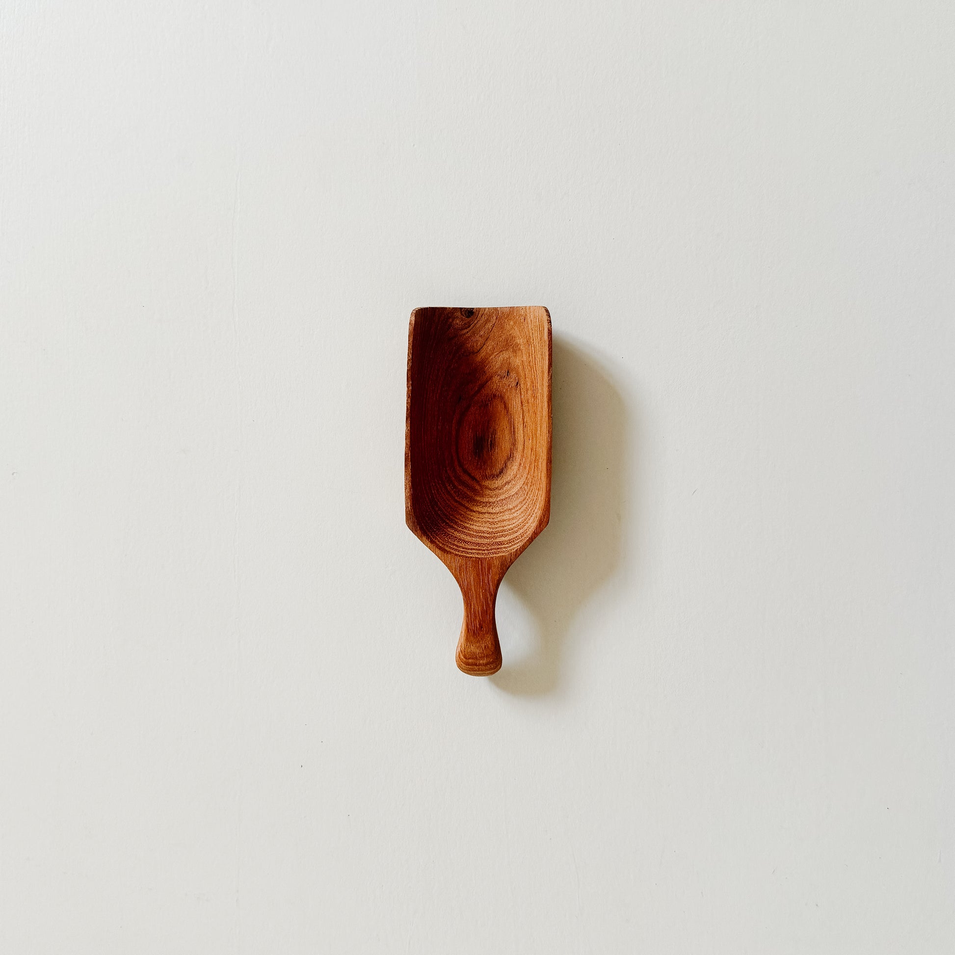 Teak Wood Salt Scoop