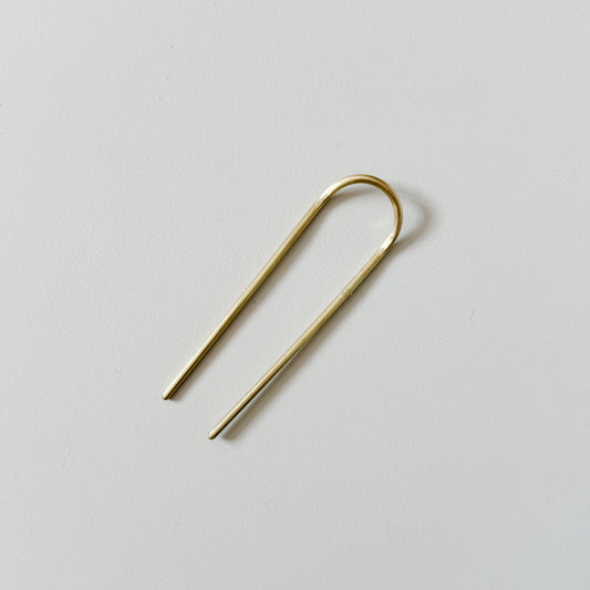 Simple Brass Hair Fork