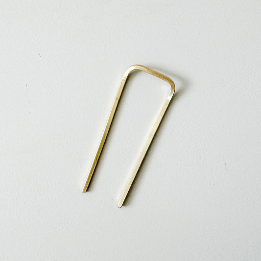 Simple Square Hair Forks | 3"