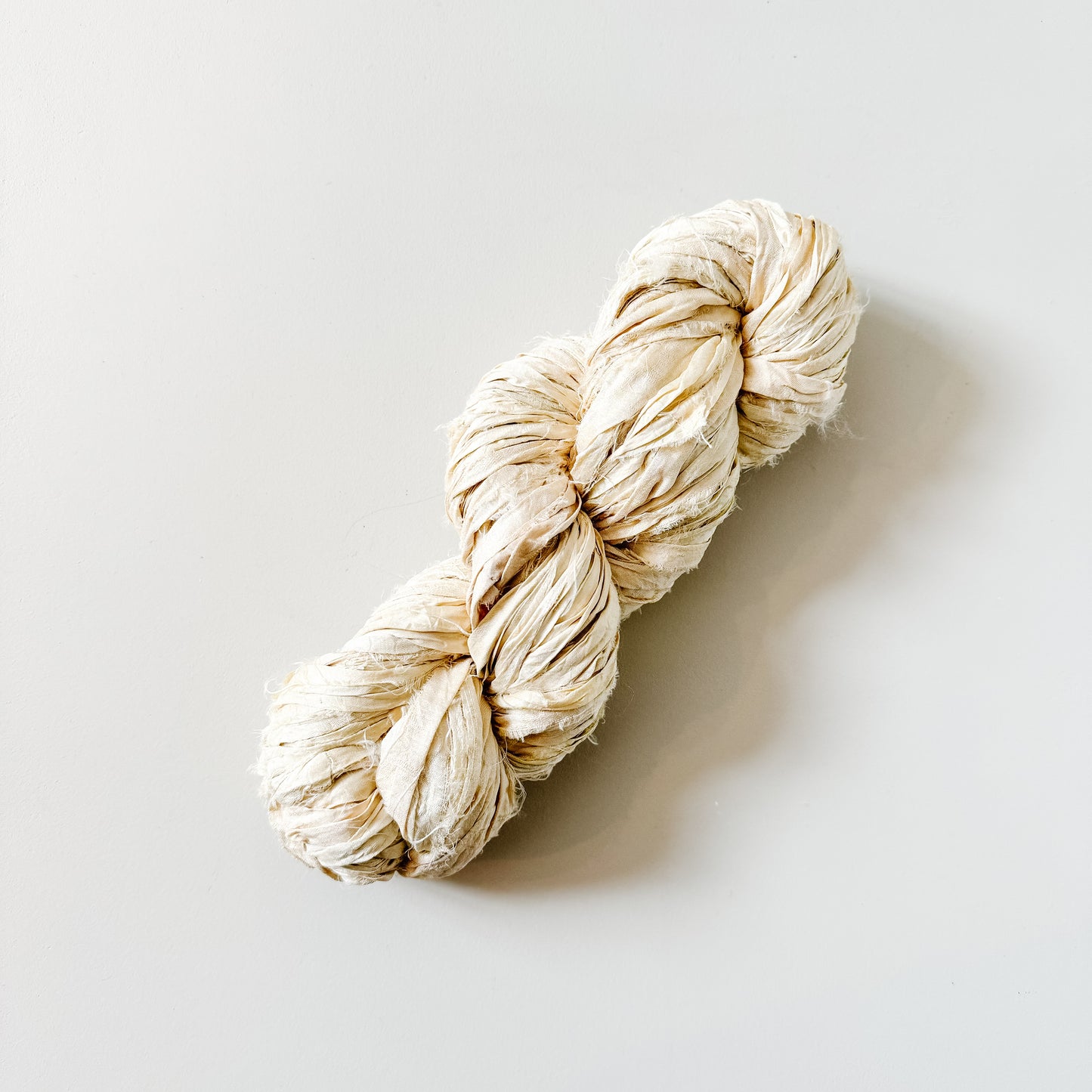 Ivory silk ribbon