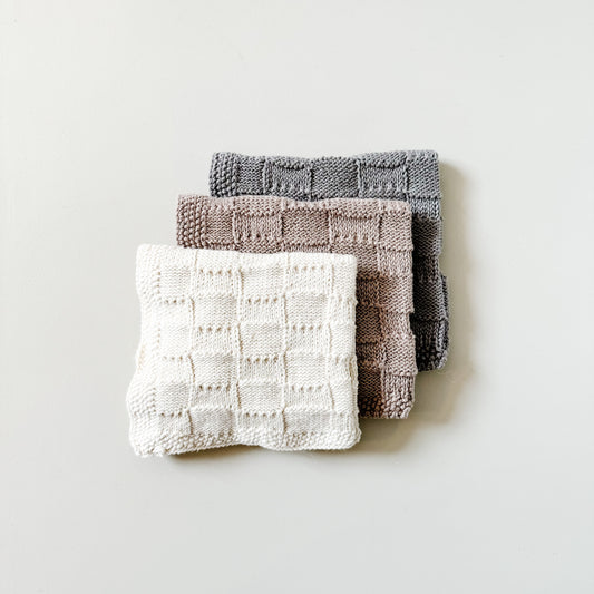 Knit Dish Towels | Set of 3