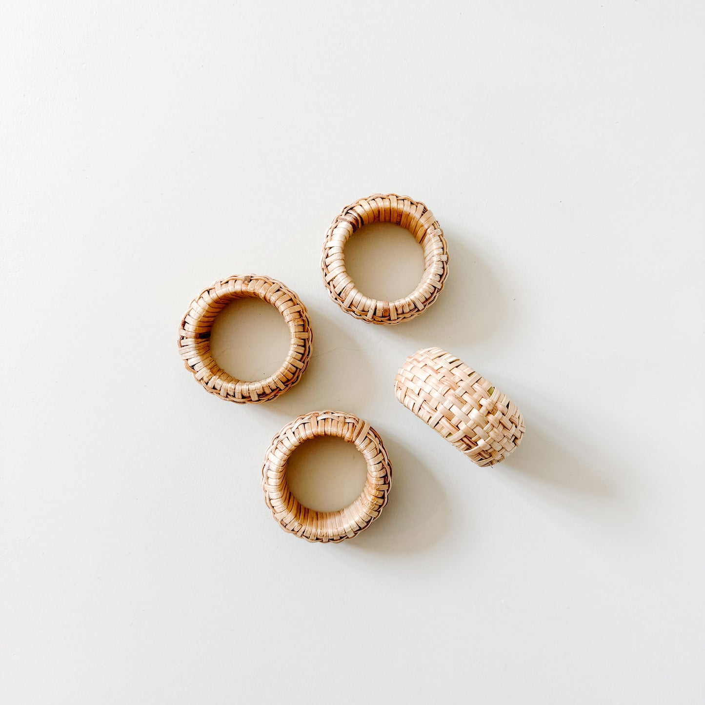 Rattan Napkin Ring | Set of 4