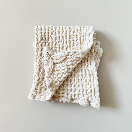 Stonewashed Cotton Towel | Oat