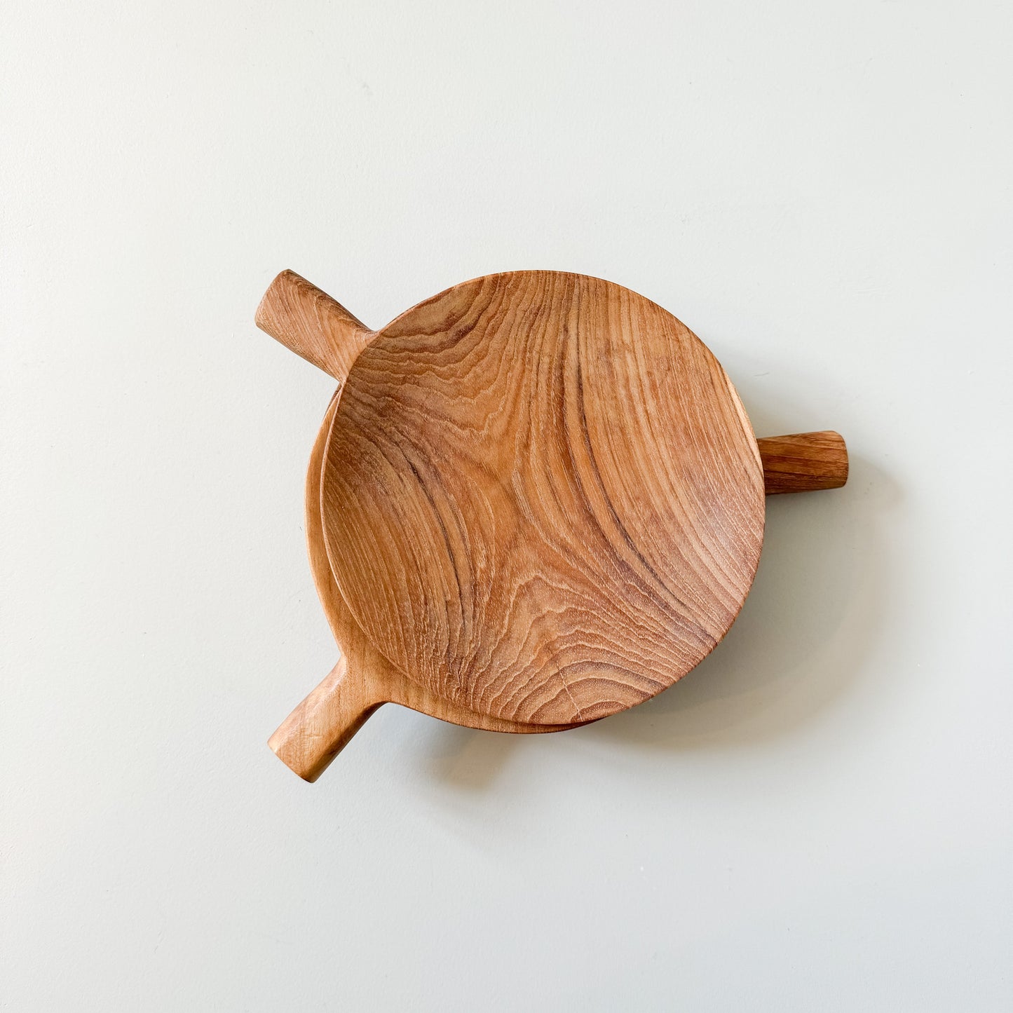 Teak Wood Paddle Tray