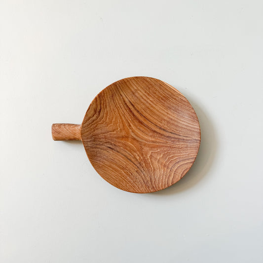 Teak Wood Paddle Tray