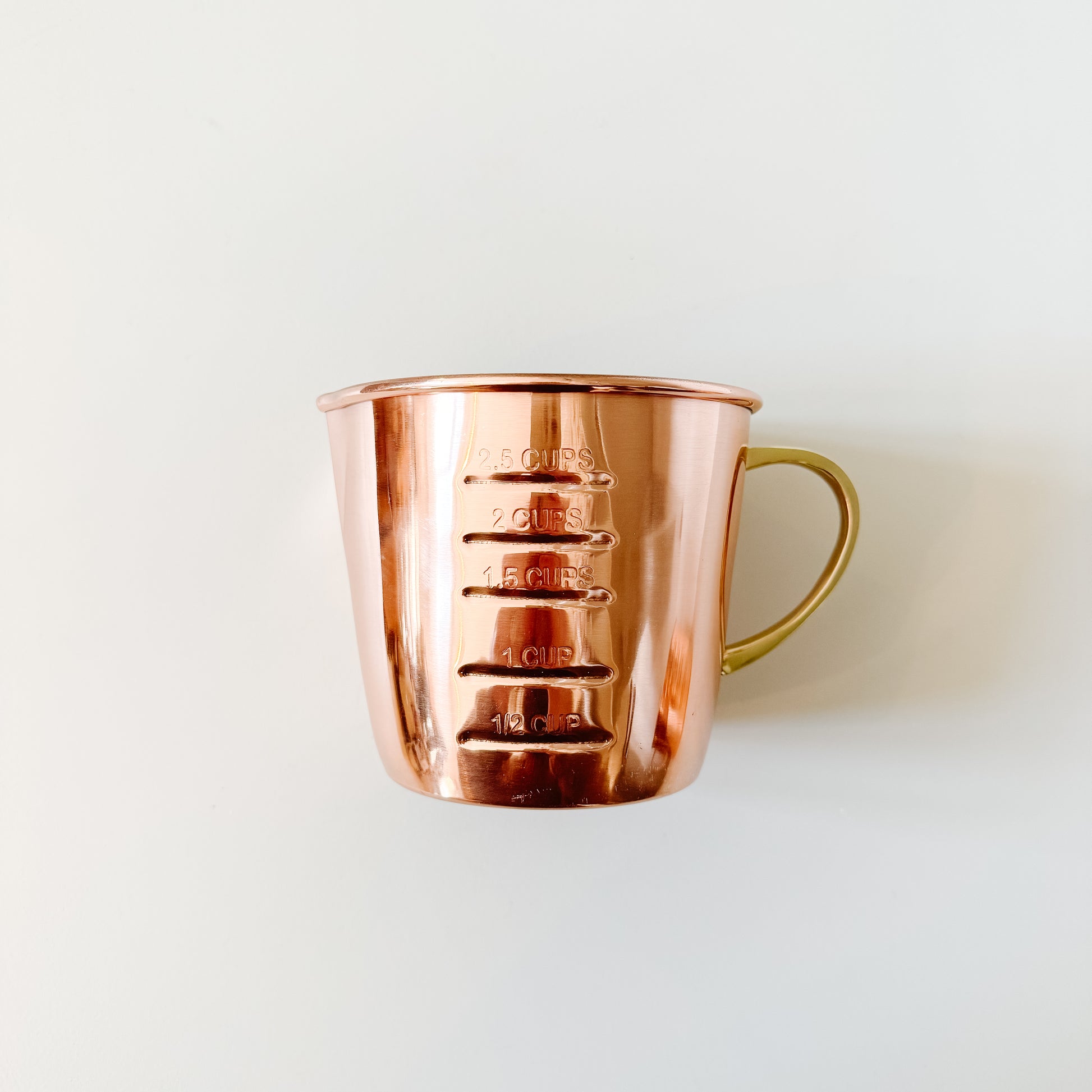 Copper Liquid Measuring Cup | 2.5 Cup