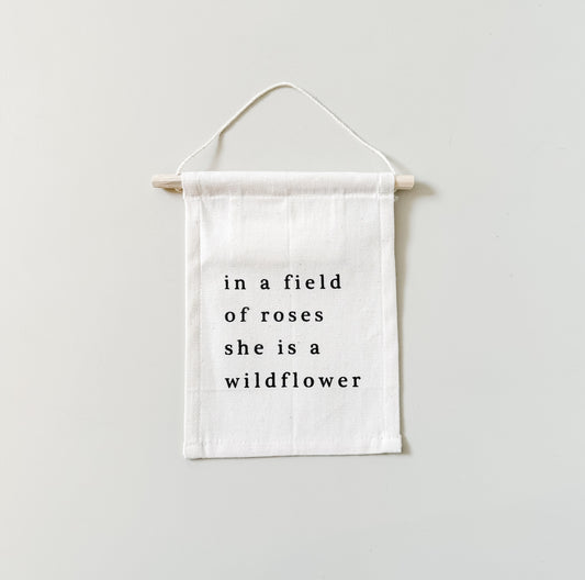 Wildflower Hang Sign