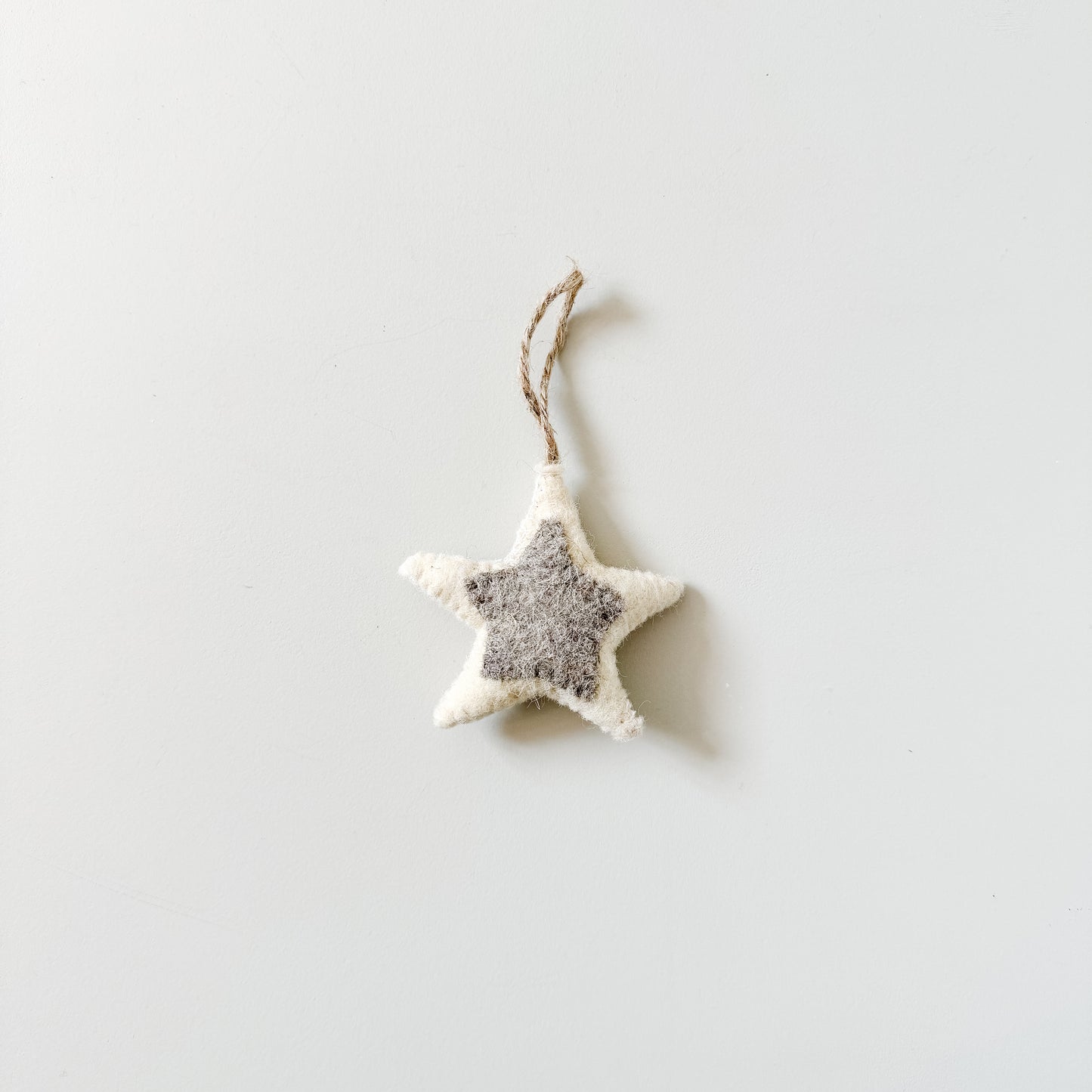 Felt Star Ornament | Natural