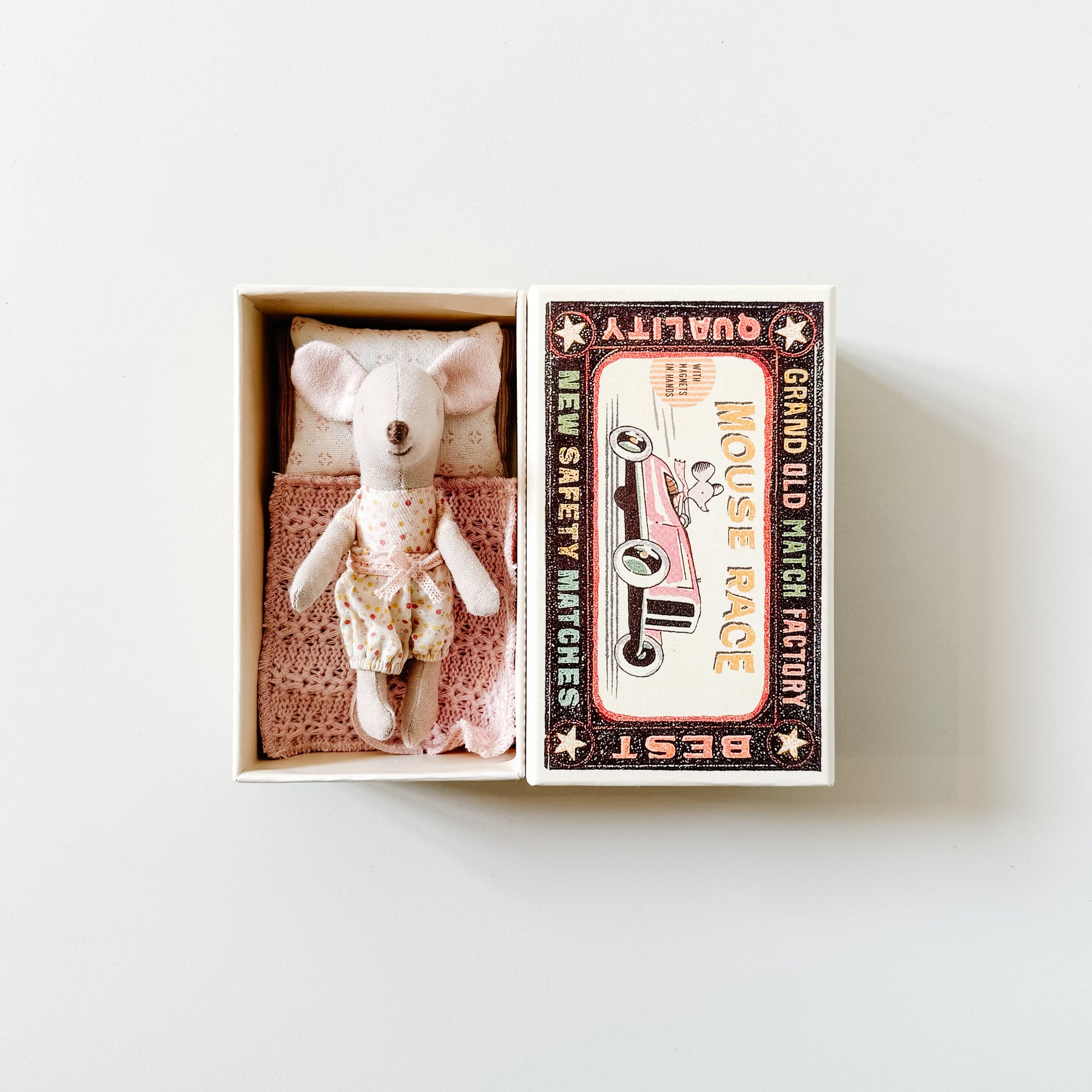 Little Sister Mouse in Matchbox | Maileg