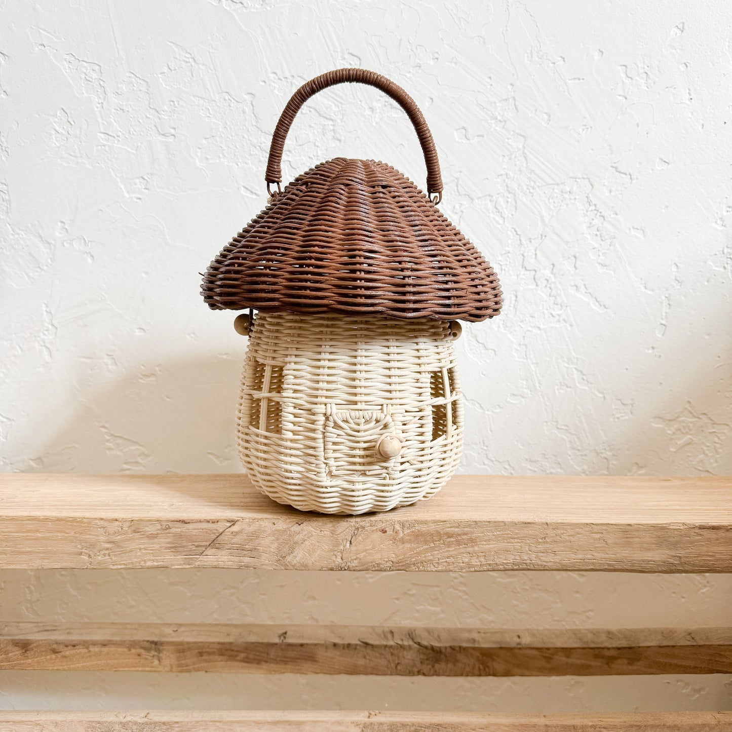 Mushroom House Basket