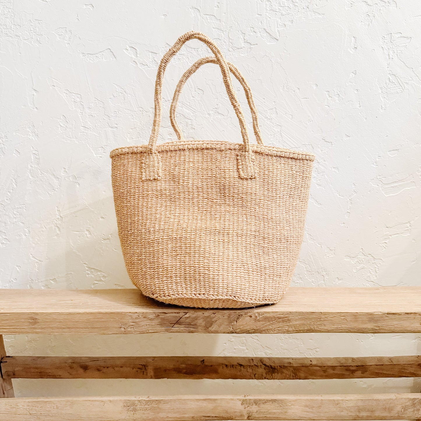 Medium Sisal Tote | Oats