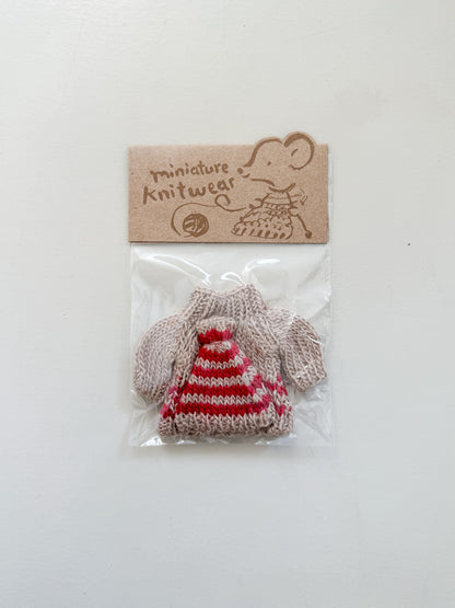 Knitted Sweater and Hat | Mum Mouse | Maileg