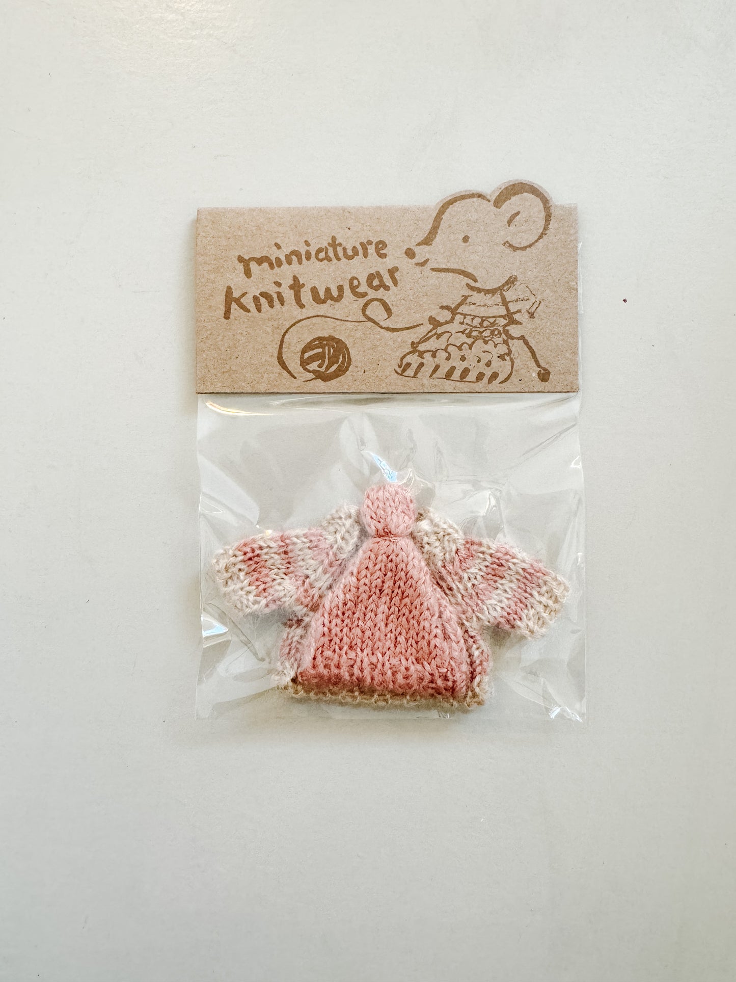 Knitted Sweater and Hat | Big Sister Mouse | Maileg