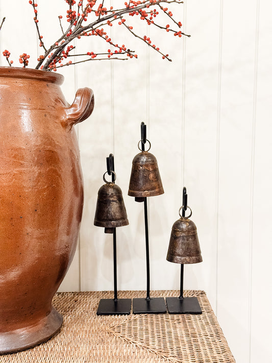 Vintage Hanging Bell Trio Set