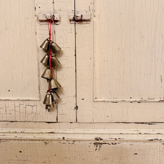 Vintage Bell Cluster | Red Velvet Ribbon