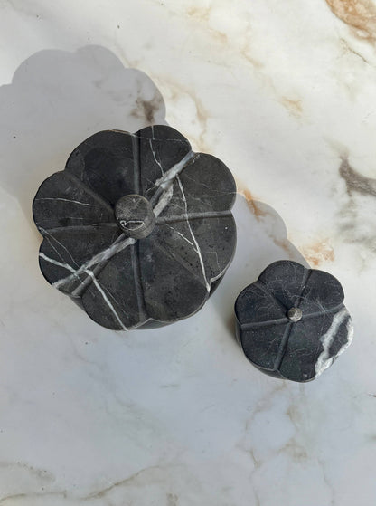 Black Marble Trinket Box