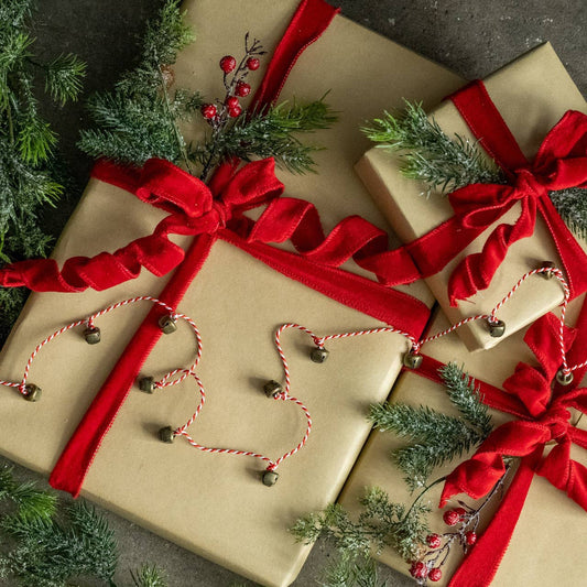 6' ANTIQUED .5" BRONZE BELL GARLAND