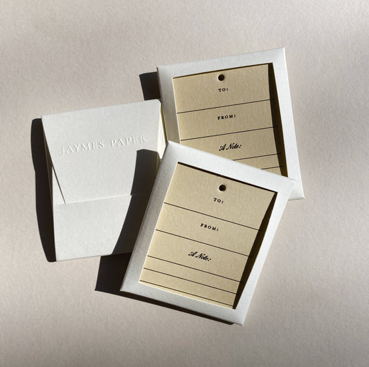 Sand Gift Tags | Set of 10