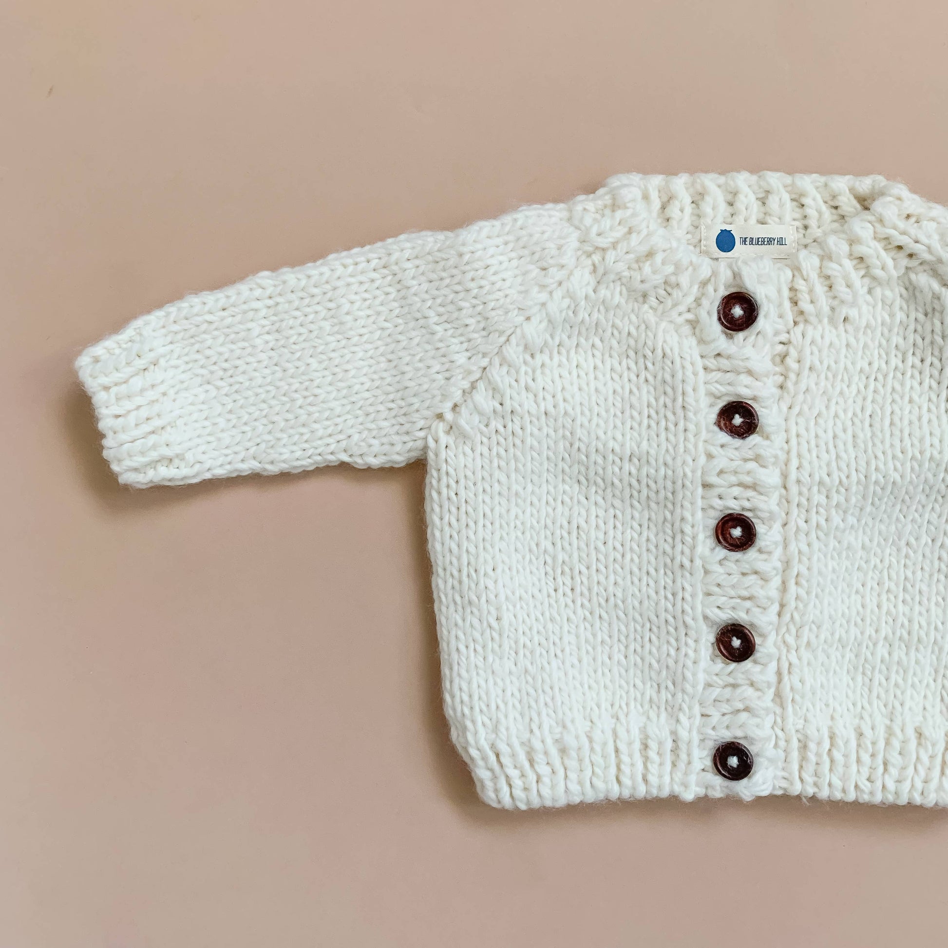 Classic Cardigan, Cream | Kids Fall Back to School Clothing: 4-6 yrs