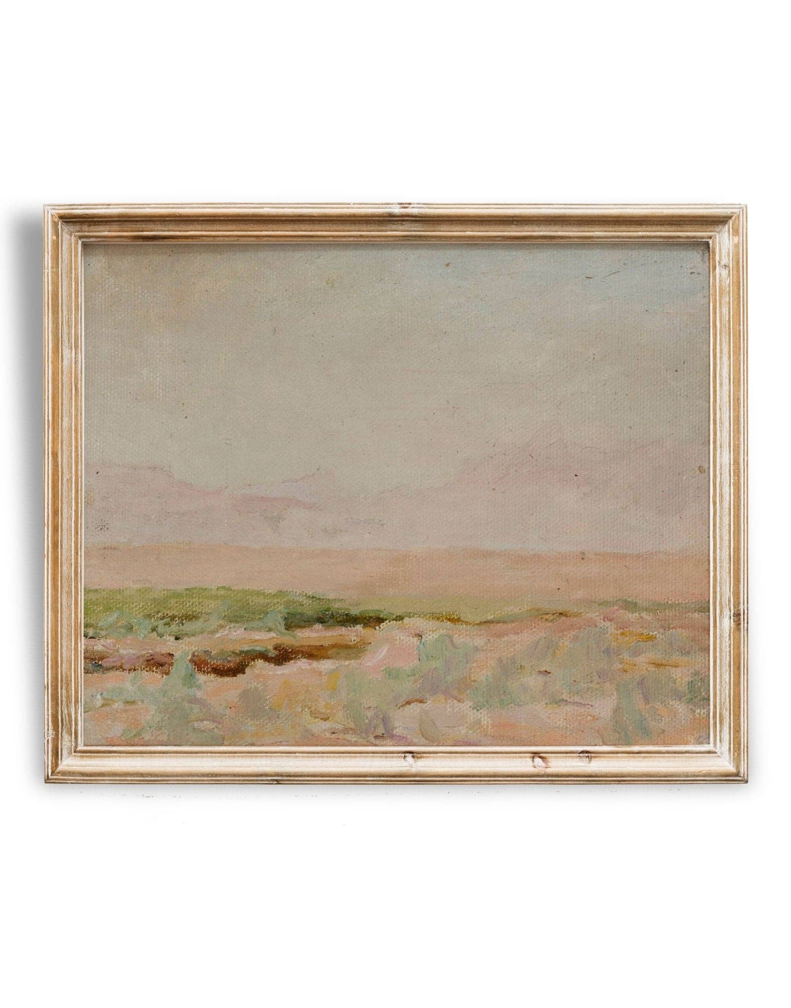 Rustic Desert Painting | Desert Wall Art | Vintage Boho Painting | Earth Tone: 8x10 inch
