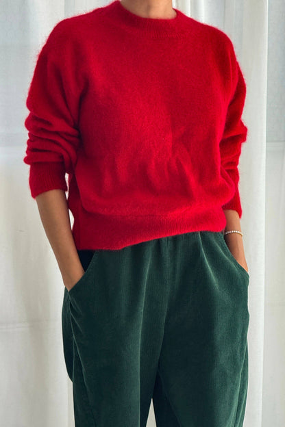 Finn Mohair Sweater | Red