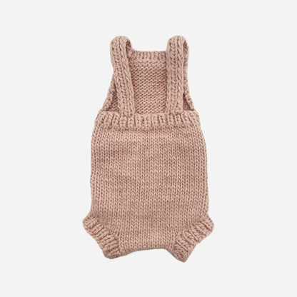 Hand-knit Romper | Hand Knit Kids & Baby Clothing: Blush / S; 12-18m