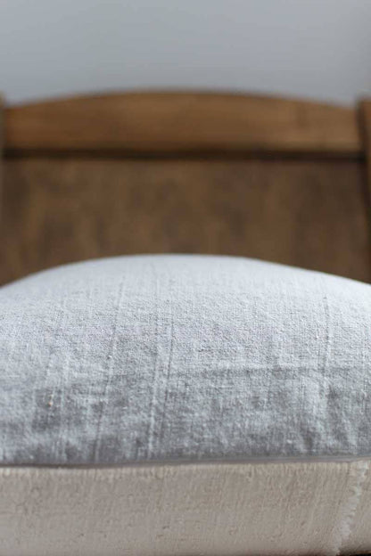 Woven Pillow in Textured Beige - OOAK