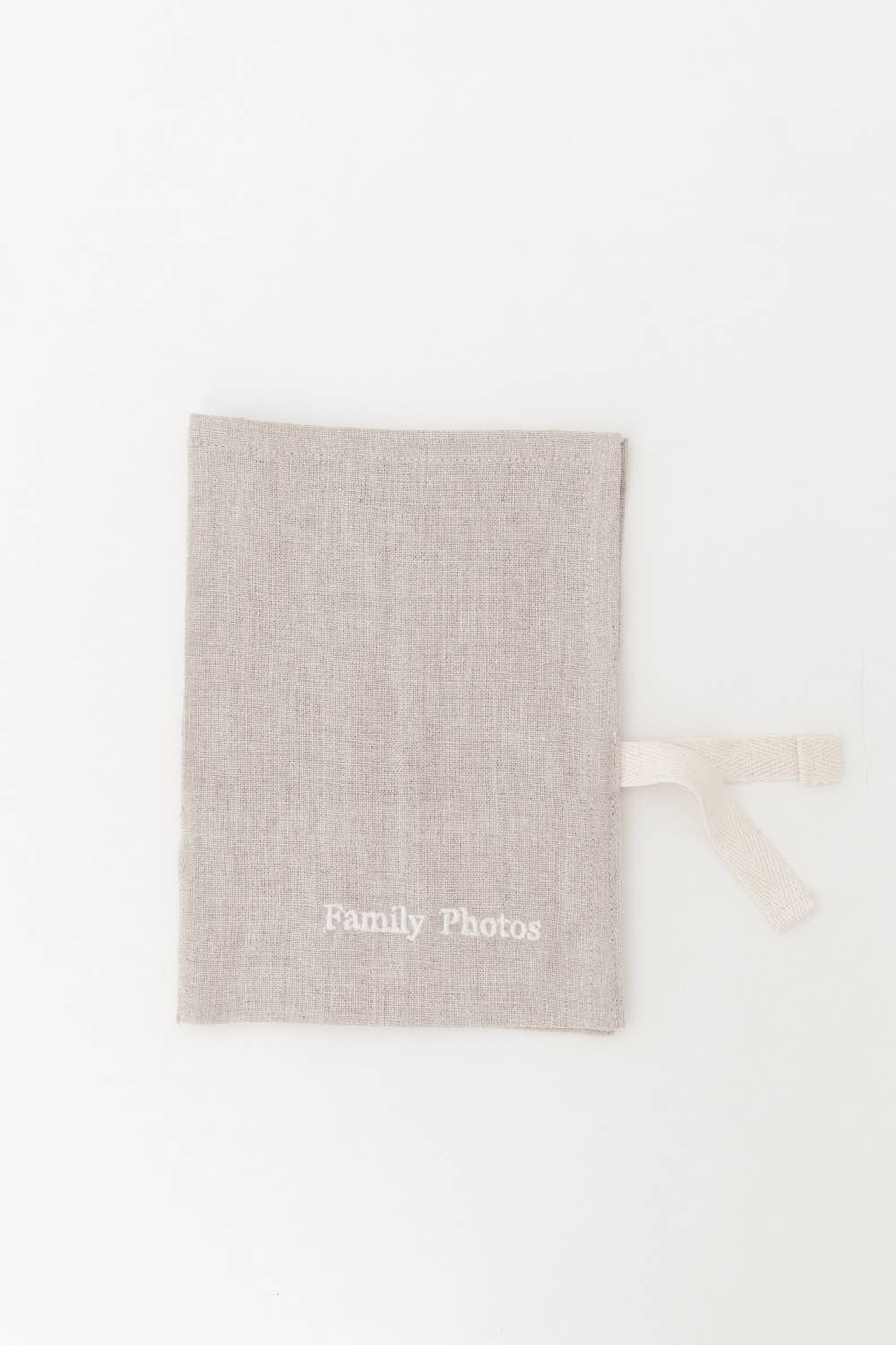 Family Photo Wrap Oatmeal Linen