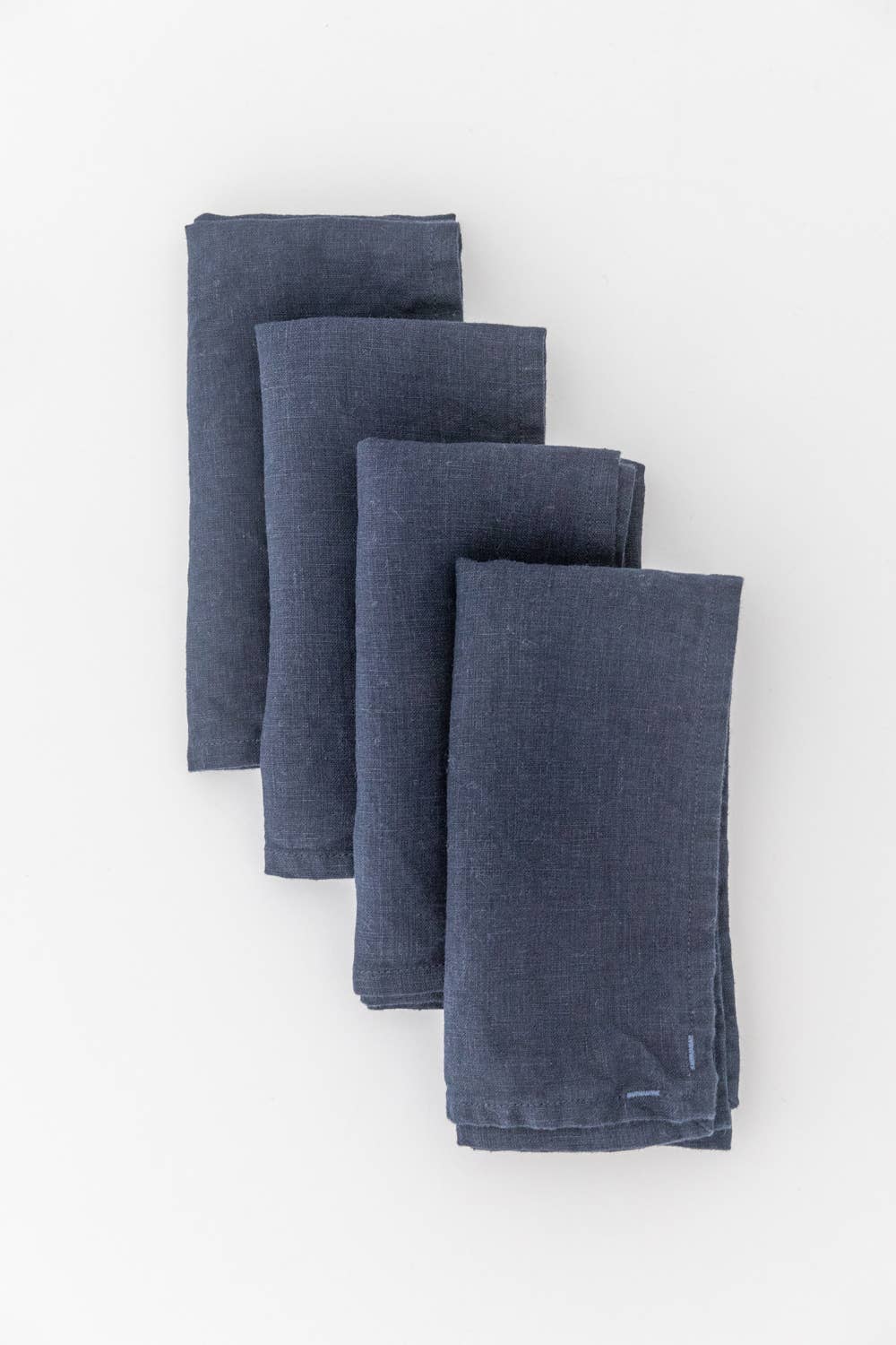 Keepsake Linen Dinner Napkin Set | Navy | Set of Four