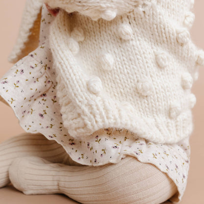 Popcorn Cardigan | Cream
