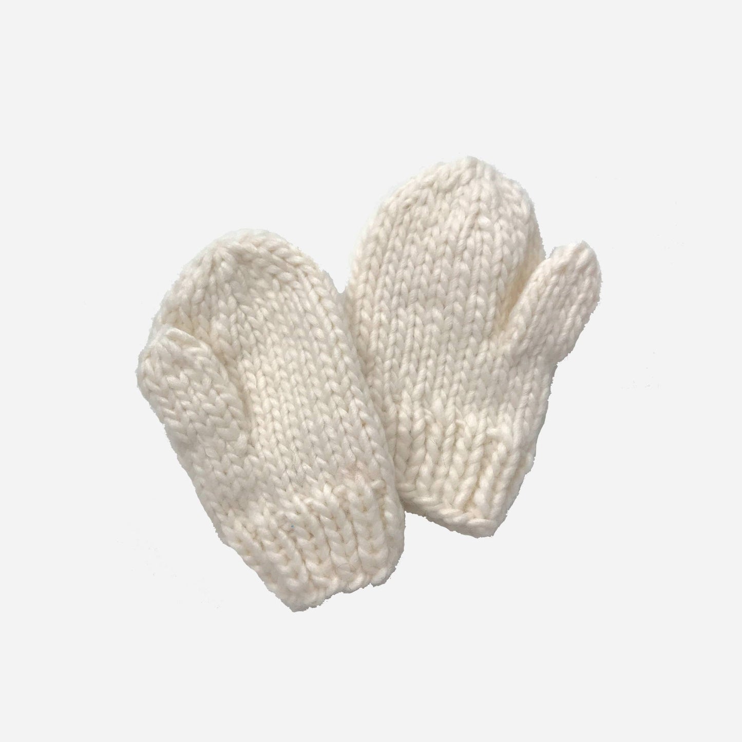 Classic Mittens, Cream | Baby Gloves | Kids Winter Clothing: M; 2-5yrs