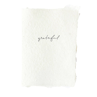 grateful card